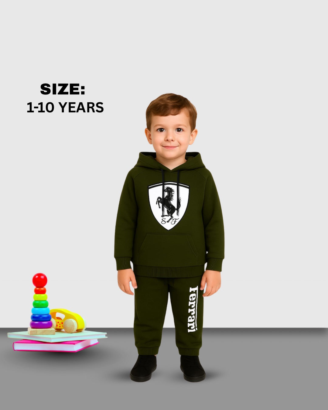 ECOF KIDS TRACK SUIT IN HODDIE STYLE