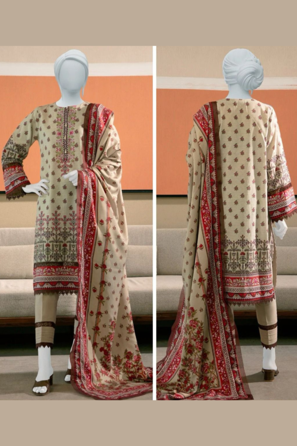 ECOF Printed | 3 Piece Lawn Unstitched