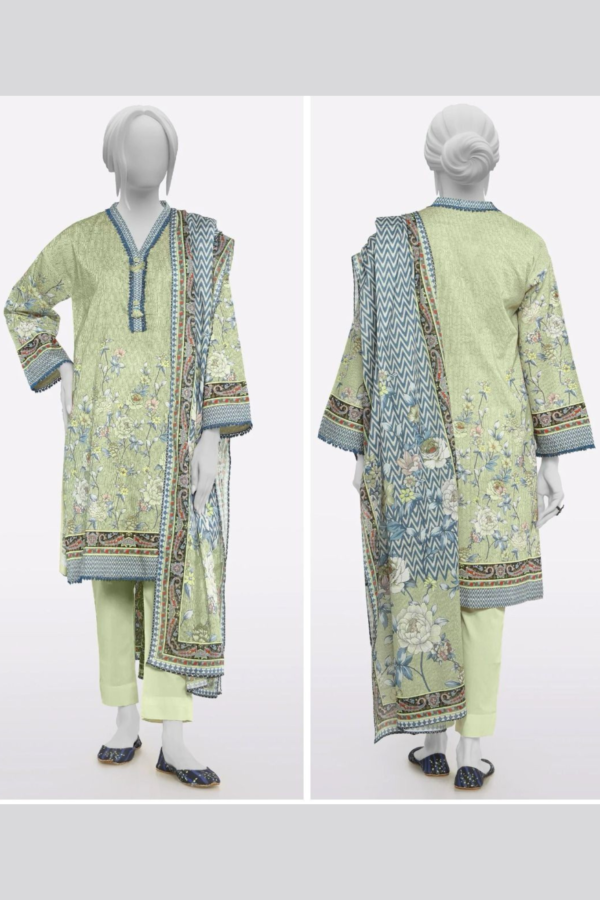 ECOF Printed | 3 Piece Lawn Unstitched