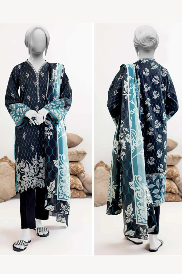 ECOF Printed | 3 Piece Lawn Unstitched