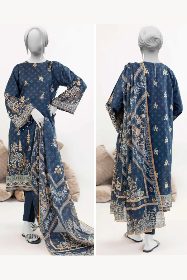 ECOF Printed | 3 Piece Lawn Unstitched