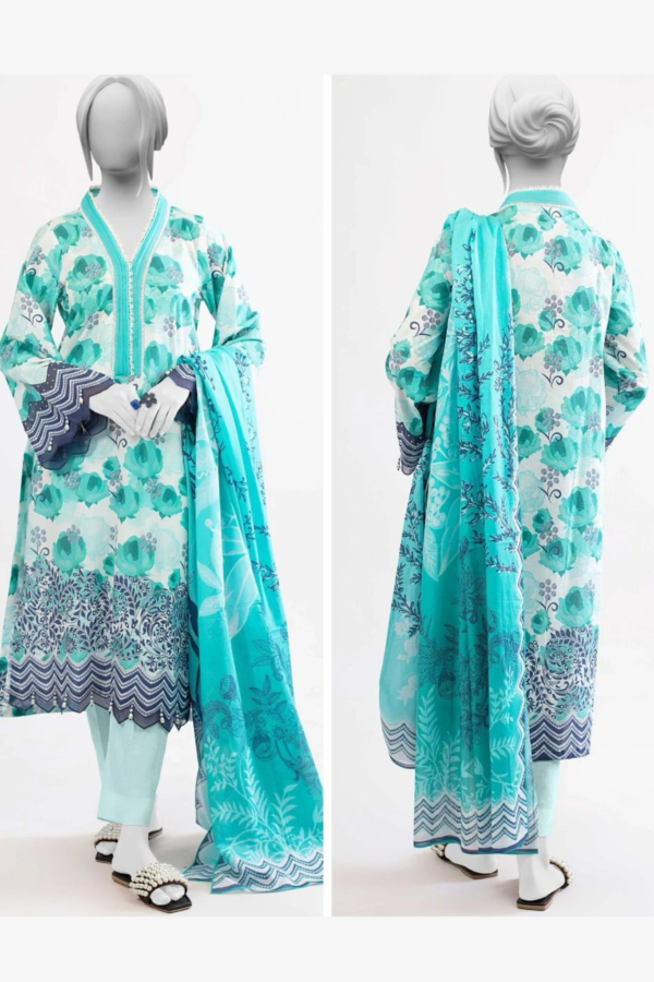 ECOF Printed | 3 Piece Lawn Unstitched