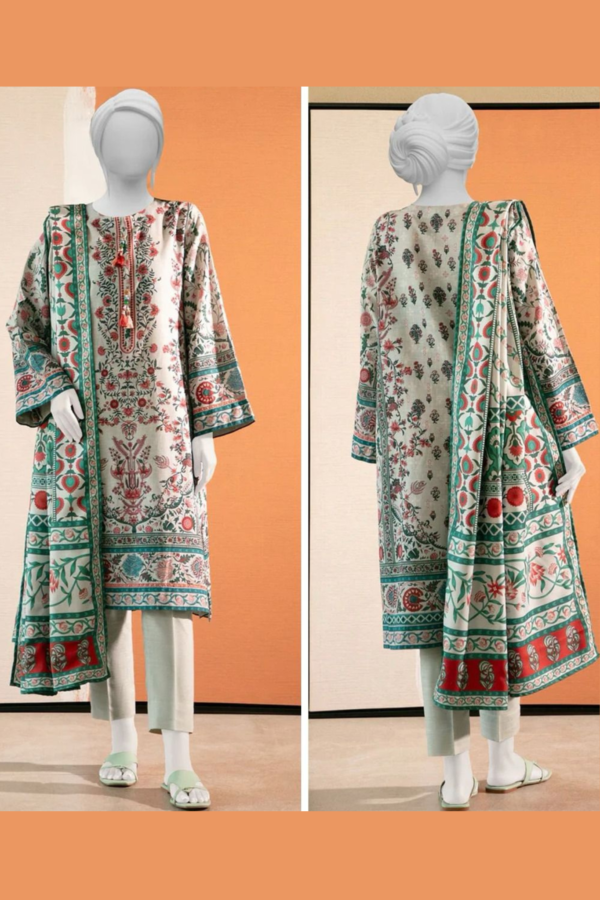 ECOF Printed | 3 Piece Lawn Unstitched