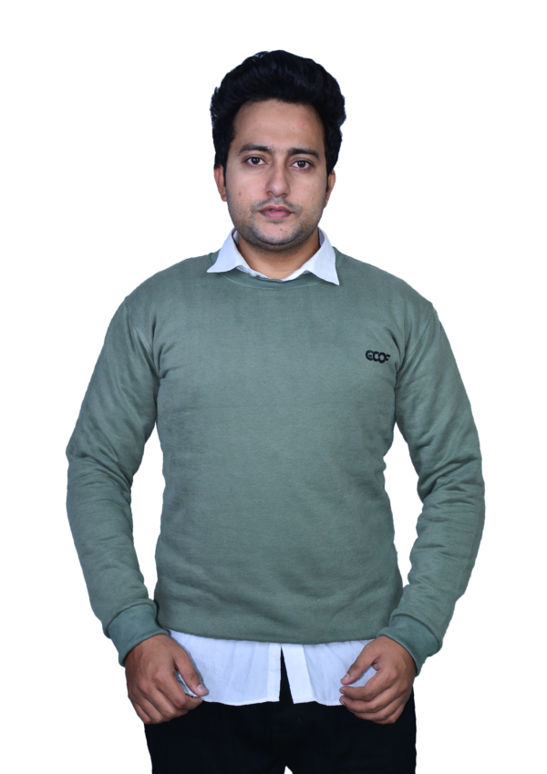 ECOF PISTACHIO GREEN SWEATSHIRT - Image 2
