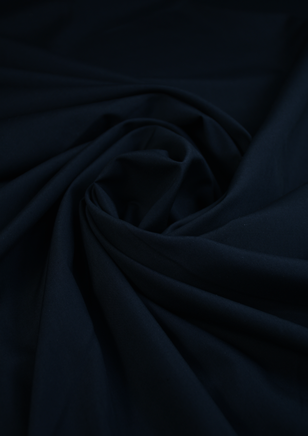 ECOF JET BLACK Wash & Wear Fabric