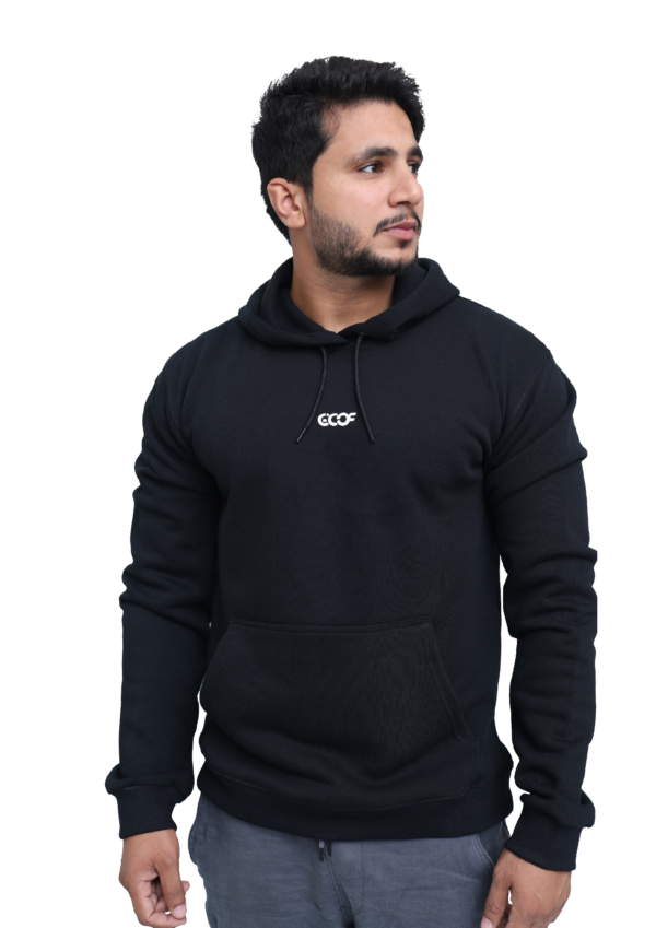ECOF JET BLACK Hoodie - Image 2