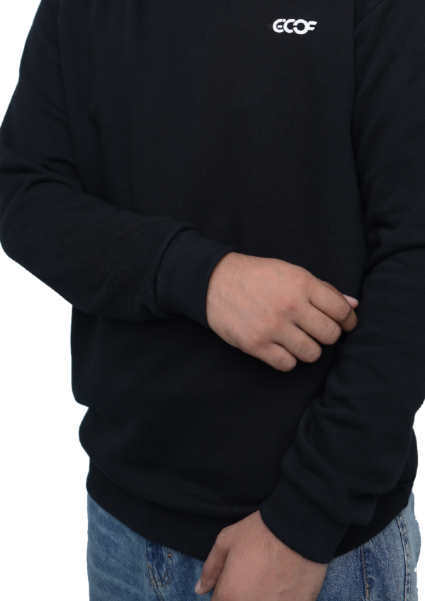 ECOF JET BLACK Sweatshirt - Image 3