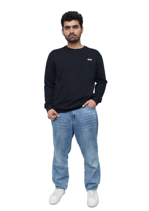 ECOF JET BLACK Sweatshirt - Image 5