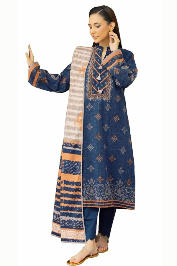 ECOF Printed | 3 Piece Lawn Unstitched