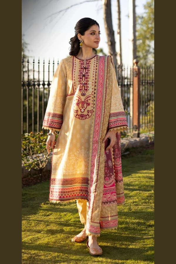 ECOF Printed | 3 Piece Lawn Unstitched