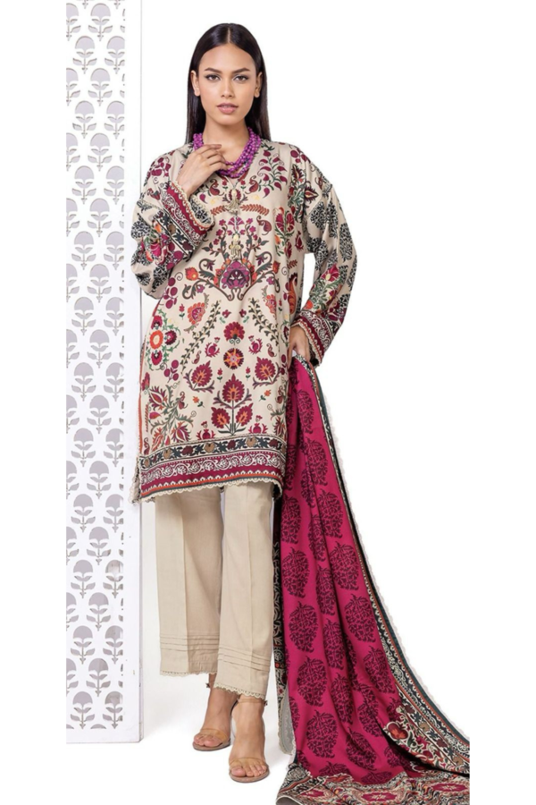 ECOF Printed | 3 Piece Lawn Unstitched