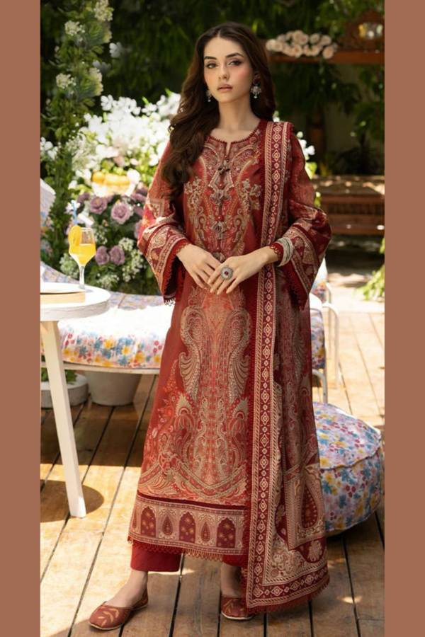 ECOF Printed | 3 Piece Lawn Unstitched