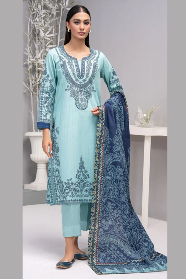ECOF Printed | 3 Piece Lawn Unstitched