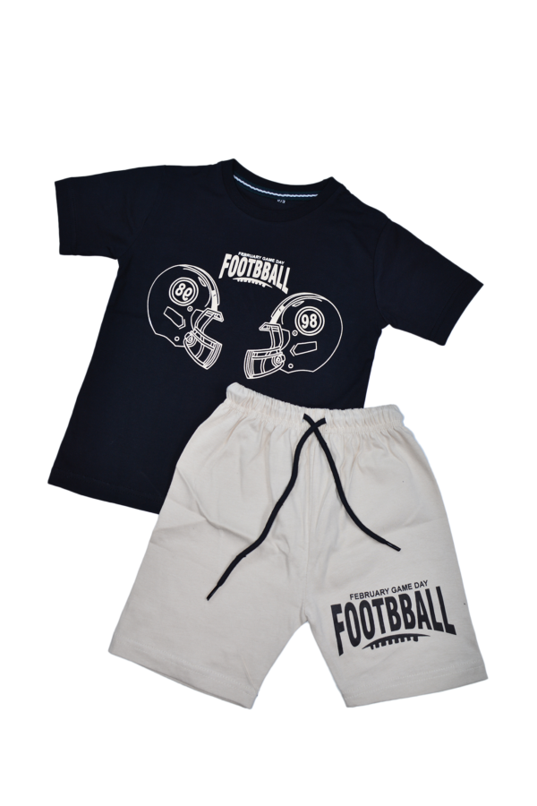 ECOF Boy Kids Printed Shirt & Necker